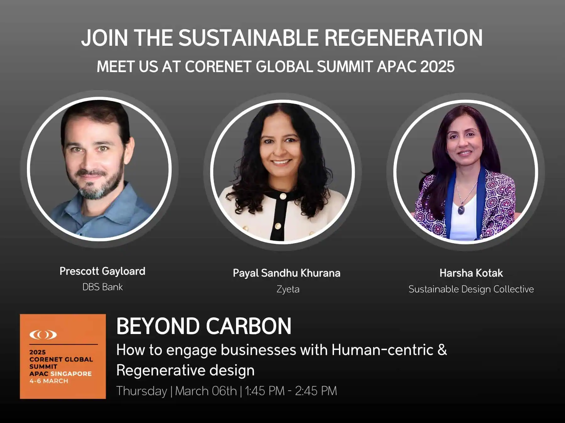 Zyeta at the CoreNet Global Summit APAC 2025